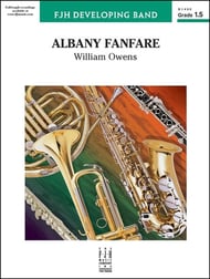 Albany Fanfare Concert Band sheet music cover Thumbnail